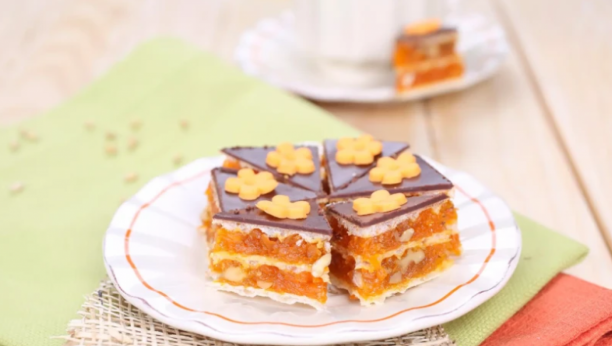 posne oblande sa čokoladom