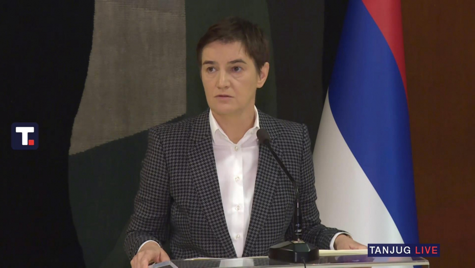 Konferencija za medije predsednice Narodne skupštine Ane Brnabić