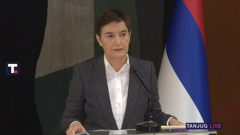 Konferencija za medije predsednice Narodne skupštine Ane Brnabić