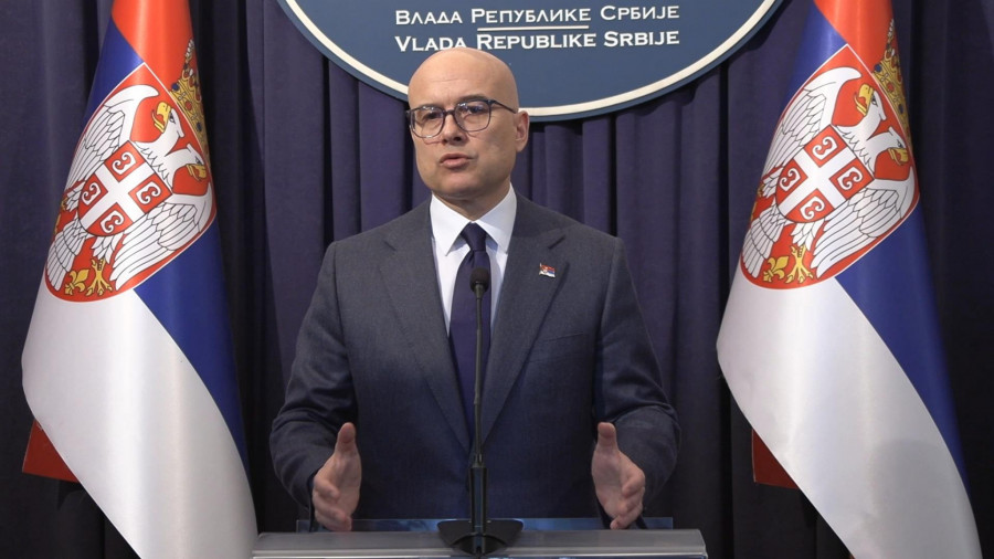 Konferencija za medije Miloša Vučevića