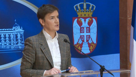 Predsednice Skupštine Srbije Ana Brnabić danas održala konferenciju za medije nakon što je usvojena ostavka Miloša Vučevića od strane Skupštine Srbije