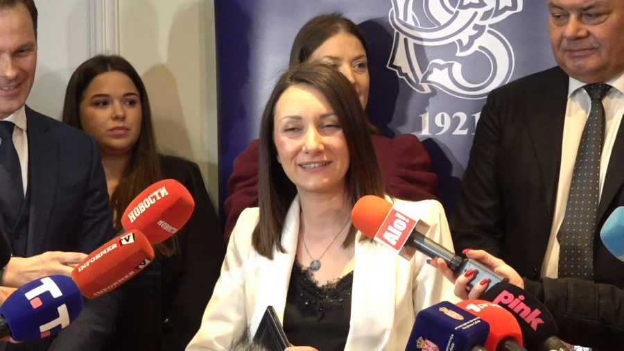 Siniša Mali na potpisivanju ugovora o kreditima za mlade sa Bankom Poštanska štedionica