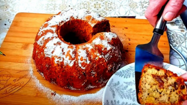 kuglof sa šargarepom i bundevom