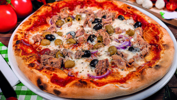 posna pica sa tunjevinom