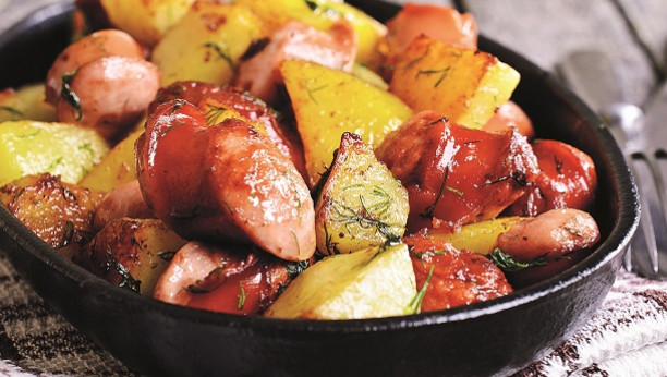 pekarski krompir sa kobasicom