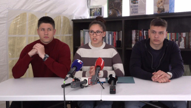 Pres studenata koji žele da uče u Pionirskom parku