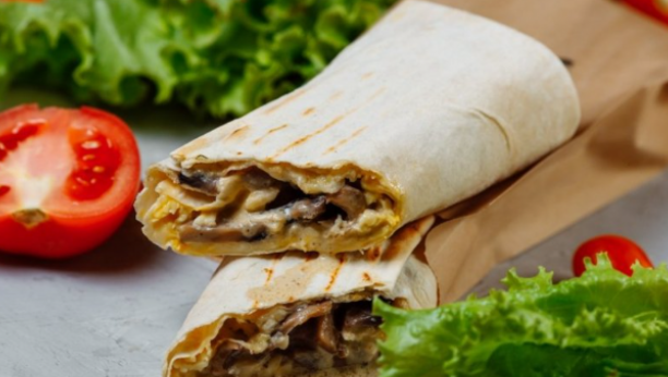 posni giros sa pečurkama