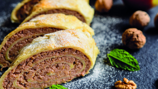 posna štrudla sa orasima