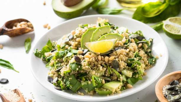 posna kinoa sa spanaćem