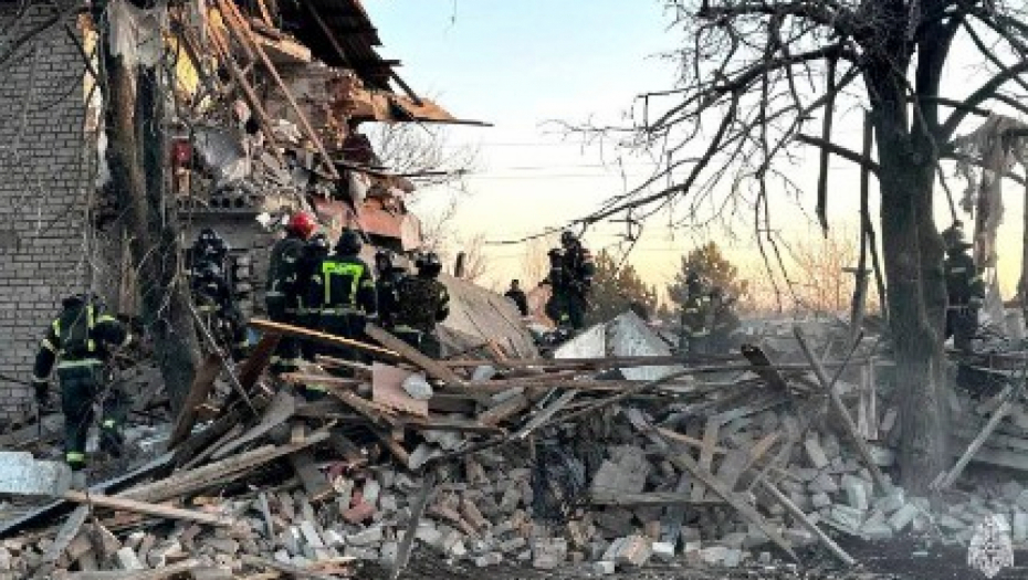 zaporožje, srušila se zgrada