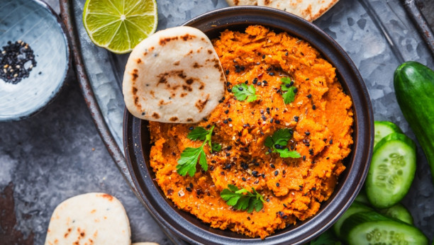 pašteta od crvenog sočiva