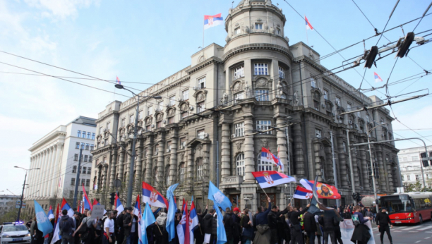 Studenti iz Novog Sada stigli u Beograd