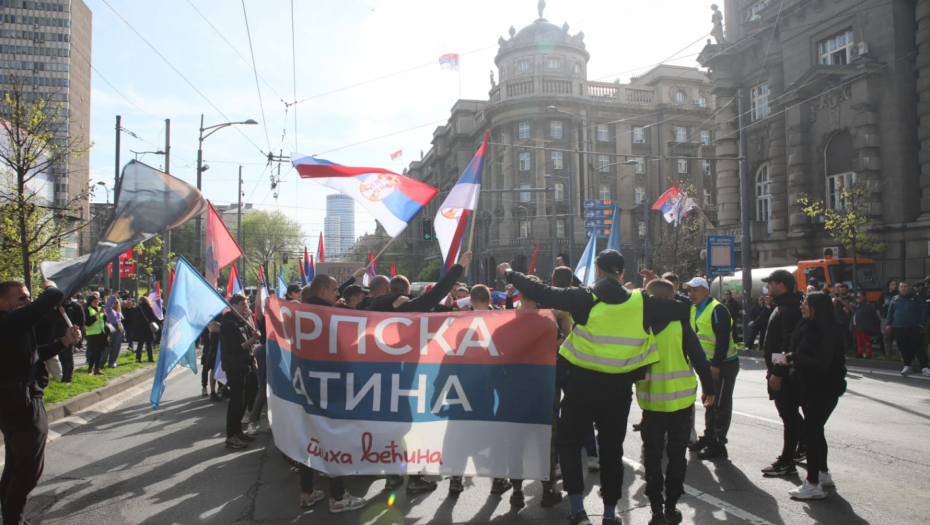 Studenti iz Novog Sada stigli u Beograd