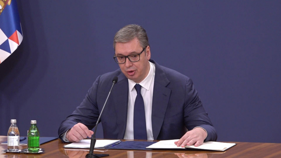 Obraćanja medijima predsednika Srbije Aleksandra Vučića