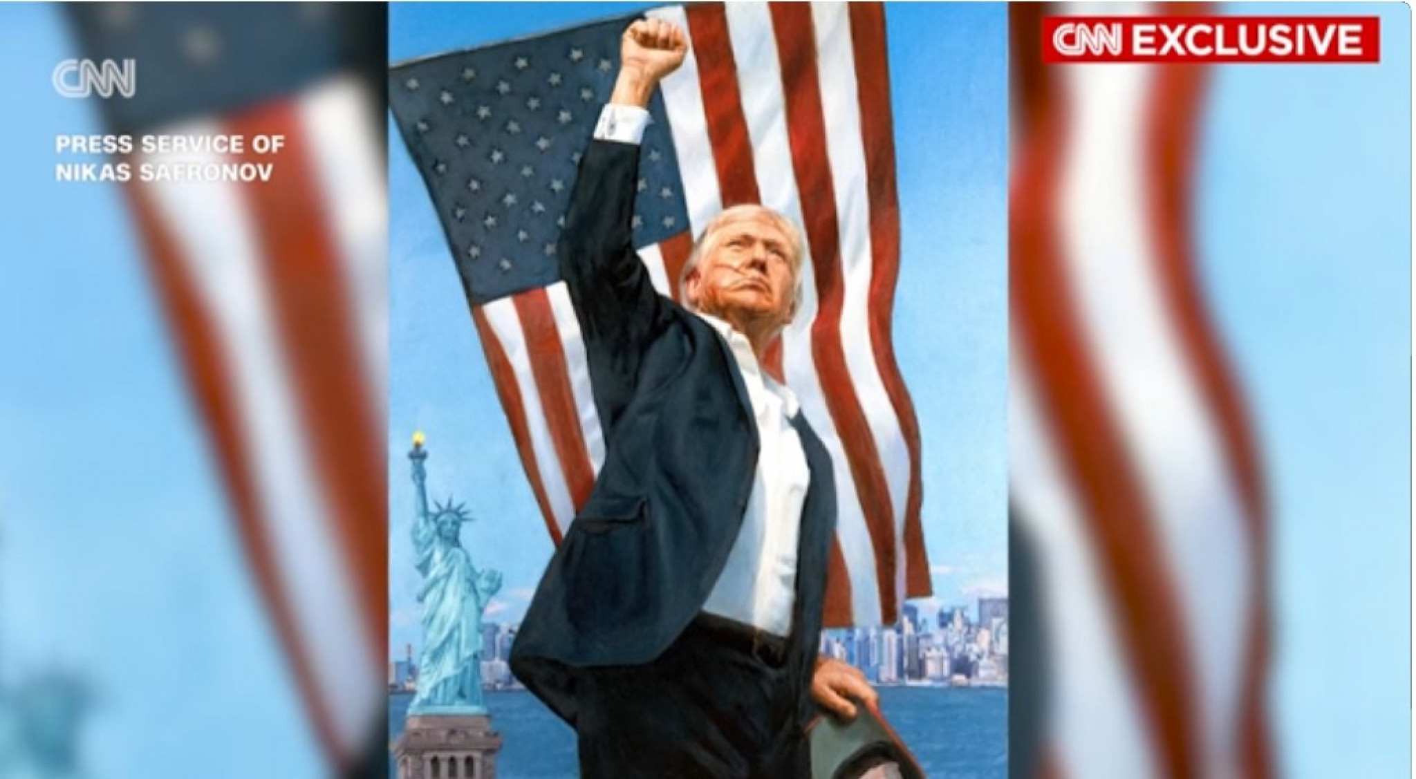 Donald Tramp portret