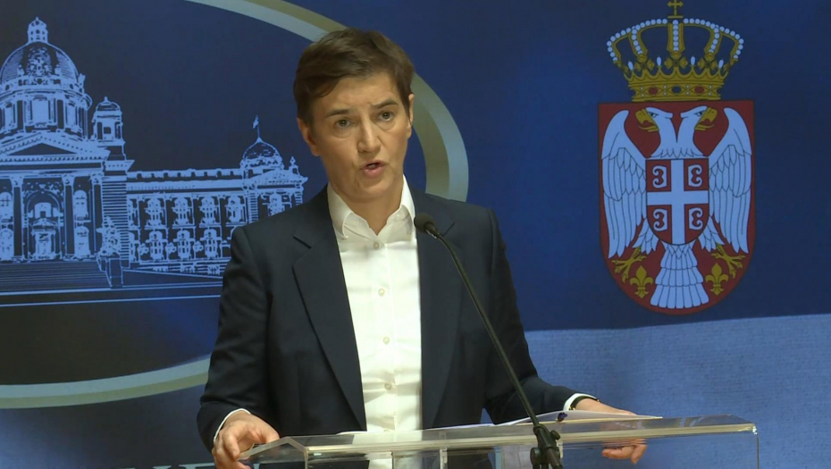 Konferencija za novinare predsednice Skupštine Ane Brnabić