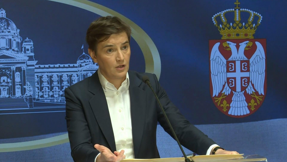 Konferencija za novinare predsednice Skupštine Ane Brnabić