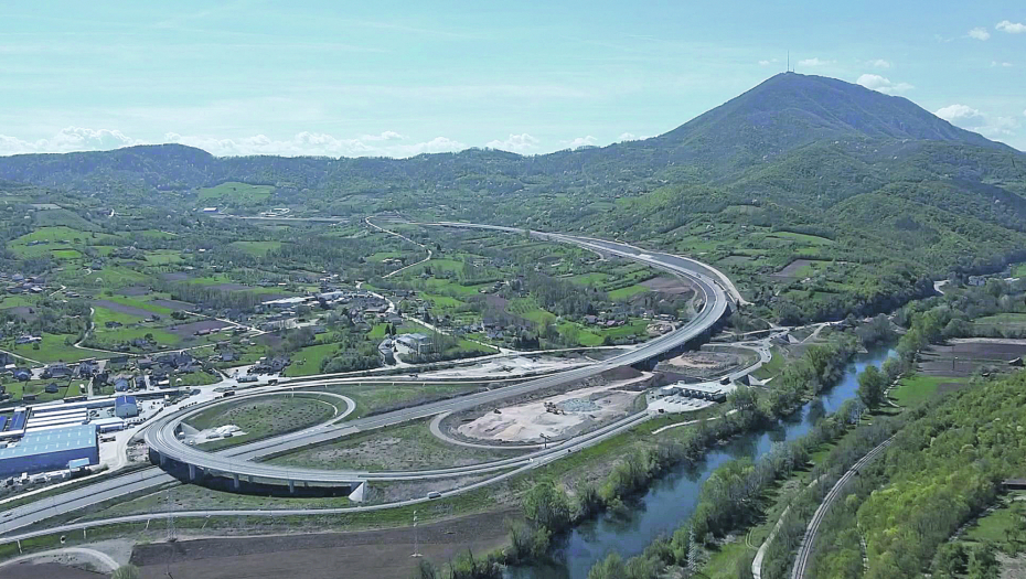 Deonica auto-puta Preljina-Požega