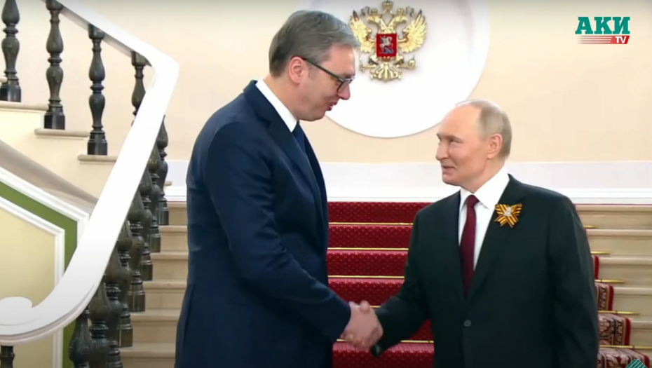 Aleksandar Vučić, Vladimir Putin