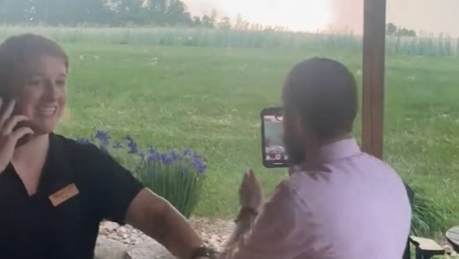 tornado na venčanju