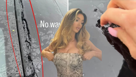 Na svom Instagram profilu Sara je pokazala štetu na svom prevoznom sredstvu.