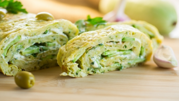 zeleni rolat sa sirom