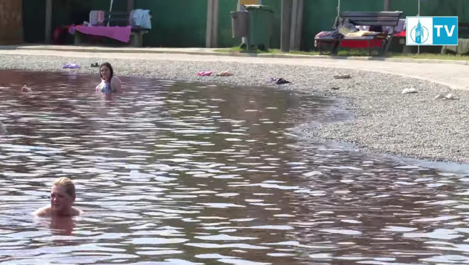 roze jezero u Bačkoj