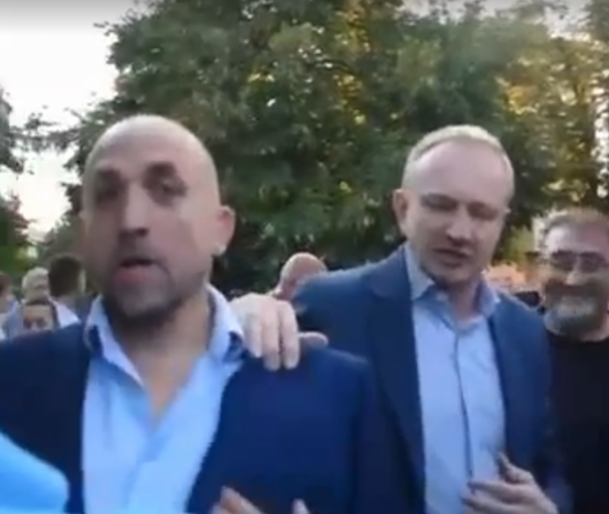 Dragan veličković sa Draganom Đilasom