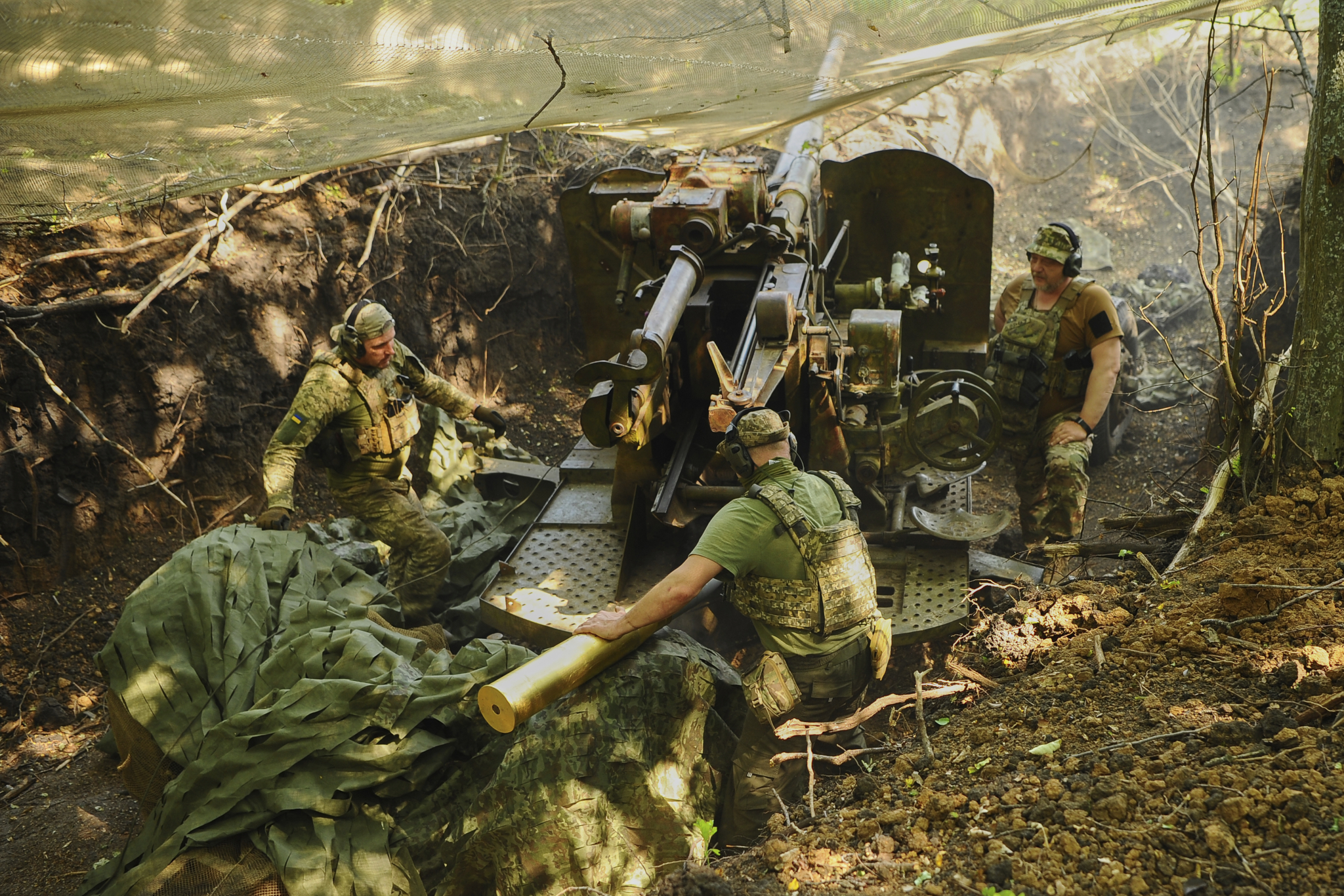 Anatolii Lysianskyi/Ukraine's 127th Separate Brigade via AP