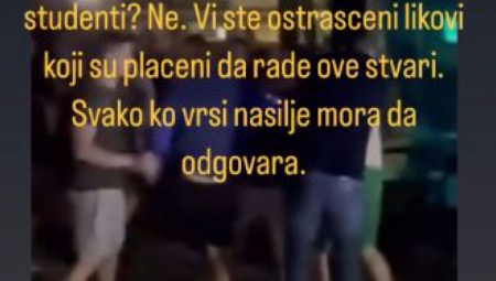 Zorana Mihajlović žestoko je reagovala na fašistički napad blokadera na studente koji žele da uče.