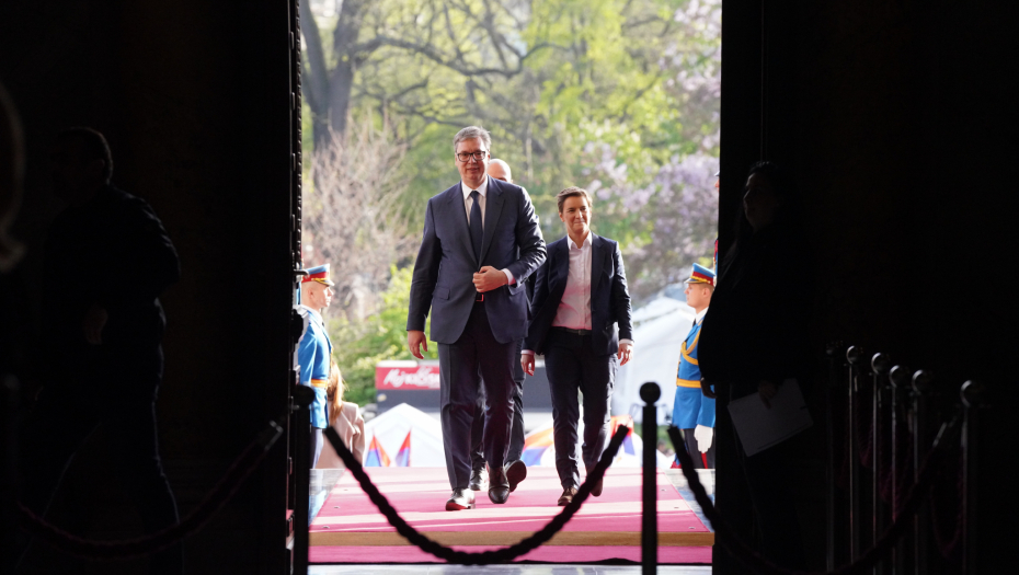 Ana Brnabić i Aleksandar Vučić