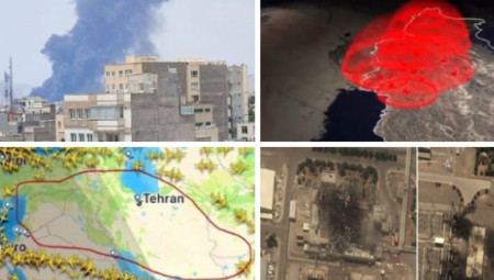 Izrael je u petak rano ujutru pokrenuo napade na Teheran i proglasio vanredno stanje. Ministar odbrane je rekao da je Izrael pokrenuo niz „preventivnih udara“ na nekoliko meta u Iranu, dok se dim diže iz prestonice Teherana.