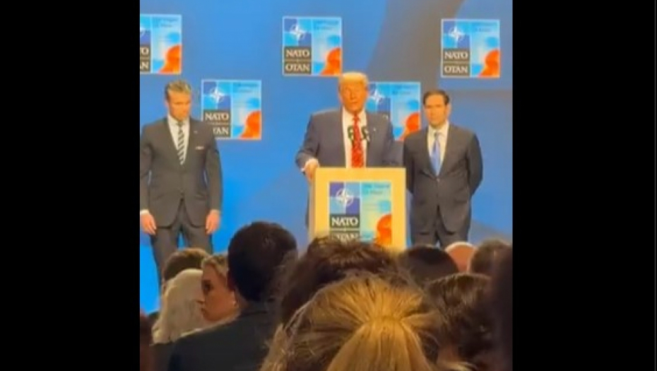 Donald Tramp na NATO samitu