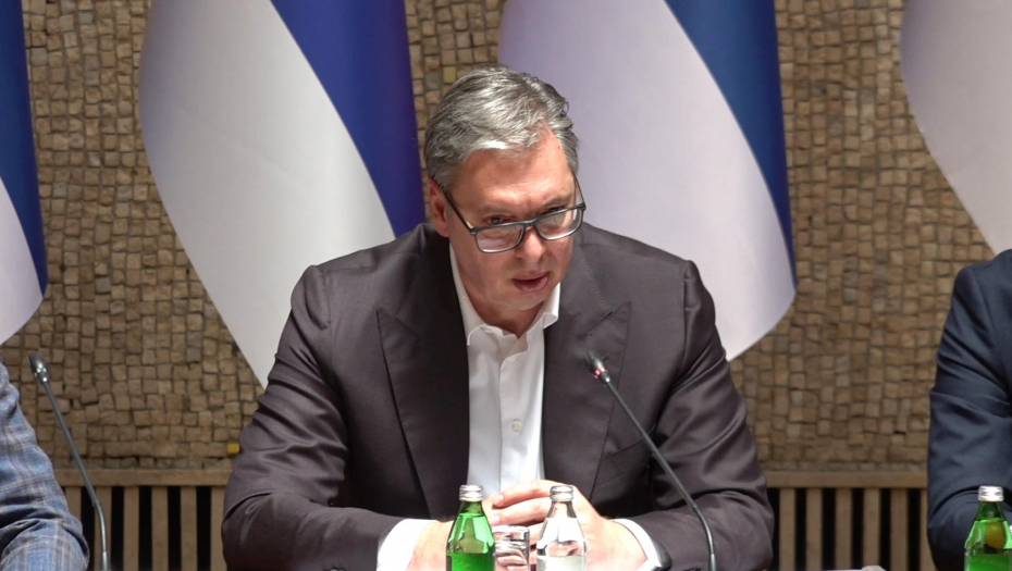 Predsednik Vučić na Međunarodnom forumu studenata "Sloboda i suverenost naroda u 21. veku"