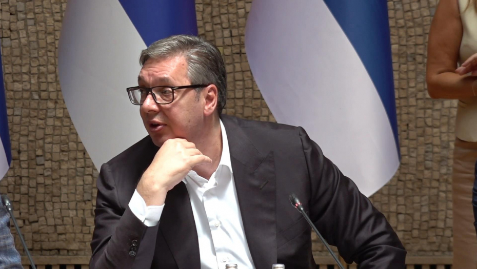 Predsednik Vučić na Međunarodnom forumu studenata "Sloboda i suverenost naroda u 21. veku"