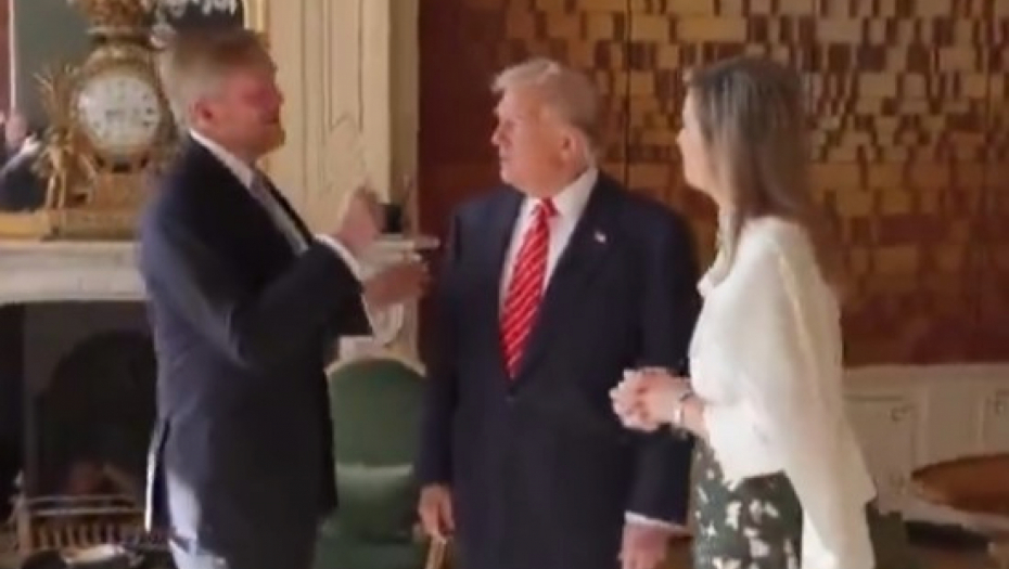 Donald Tramp i kraljica Maksima