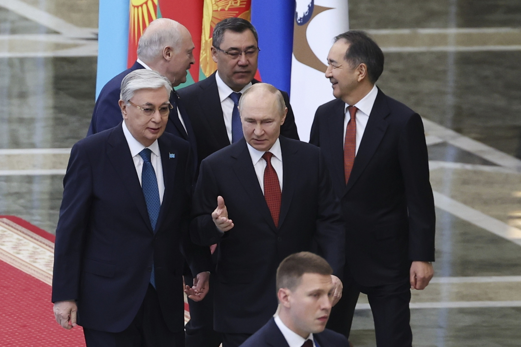 Sergey Bobylev, Sputnik, Kremlin Pool Photo via AP