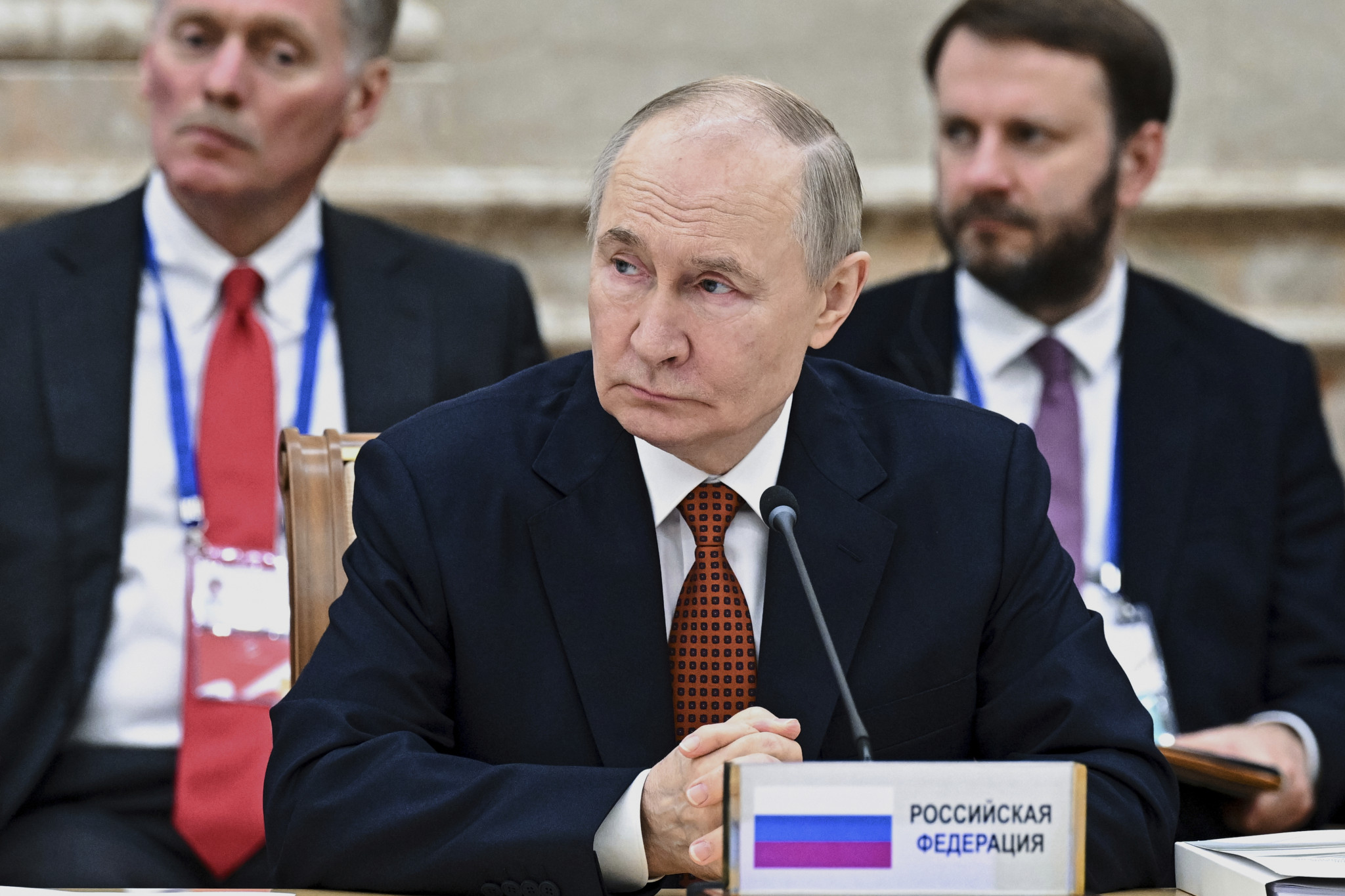 Sergey Bobylev, Sputnik, Kremlin Pool Photo via AP