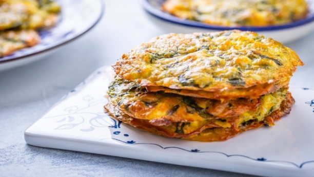 uštipci od spanaća i sira