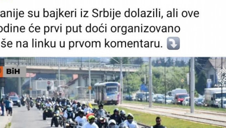 Skoro 2.000 motorista iz raznih delova Evrope će u koloni dugoj više kilometara odati počast žrtvama stradalim u Srebrenici tokom devedesetih