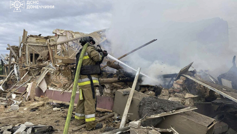 Ukrainian Emergency Service via AP