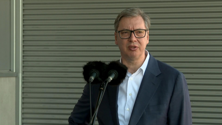 Predsednik Aleksandar Vučić na otvaranju fabrike kompanije PWO Group u Čačku