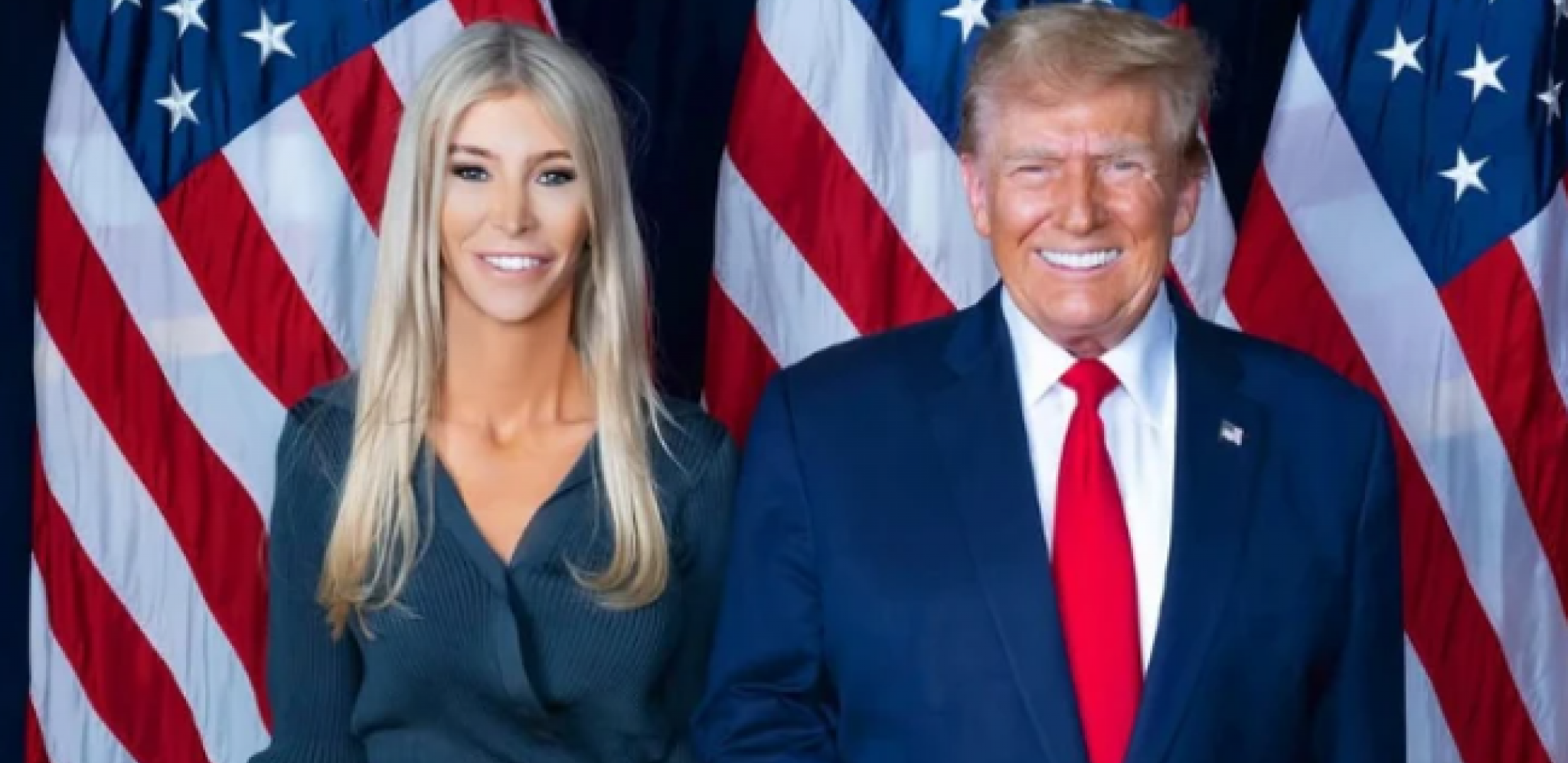 Sofija Hačins i Donald Tramp