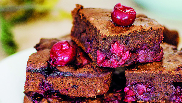 čoko kocke sa višnjama