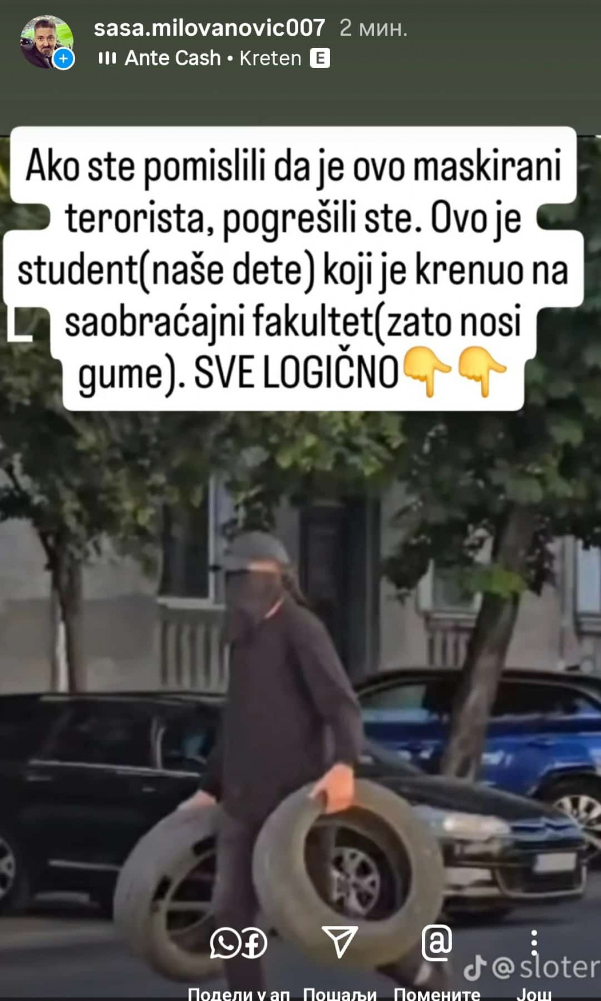 Saša Milovanović instagram