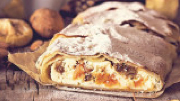 štrudla sa kajsijama