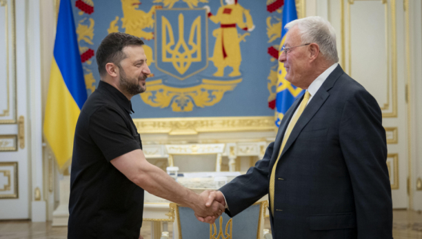 Volodimir Zelenski i Kit Kelog