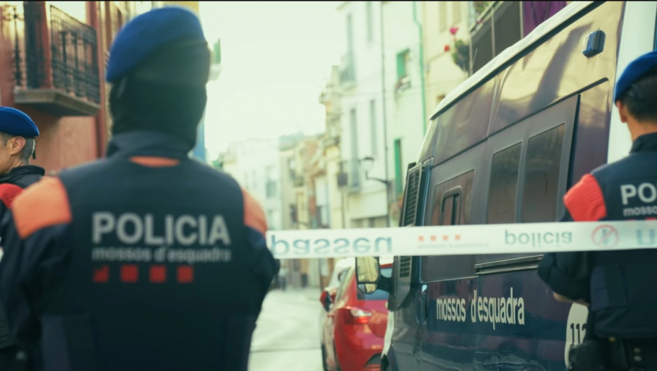 Španska policcija na uviđaju