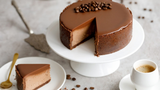 čokoladni čizkejk sa kafom