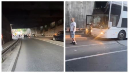 Autobus pun dece uzrasta 13–16 godina vraćao se s letovanja iz Budve, ali je satima bio blokiran kod Užica bez hrane i vode. Blokada nije dozvolila prolaz, a roditelji su očajni.